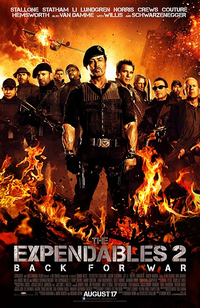 The Expendables 2 poster