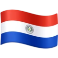 Flag: Paraguay on Facebook 4.0